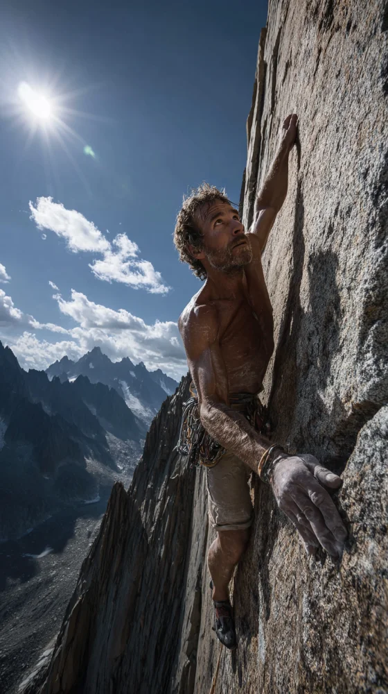 Free climber